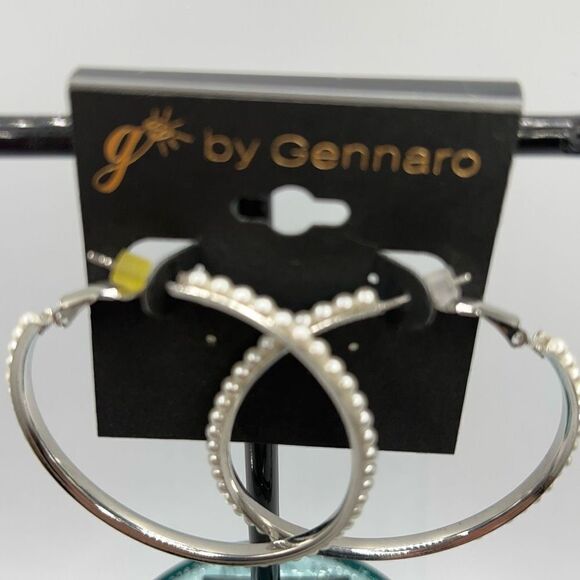 G by Gennaro Hoops Earrings $16ea / 3 for $25 - Picture 3 of 6